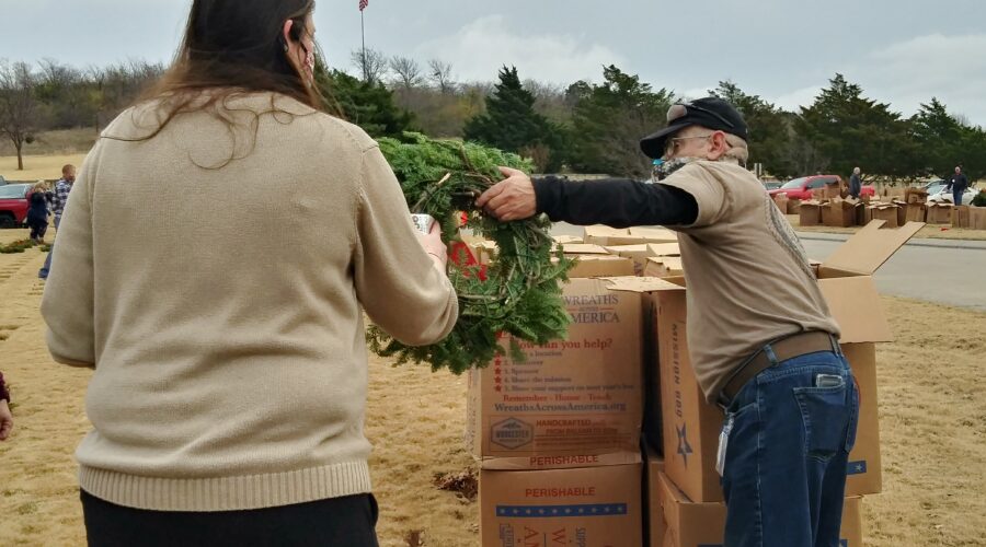 Putting Wreaths